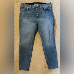 Torrid Premium Sky High Waist Skinny Jeans Womens 20R